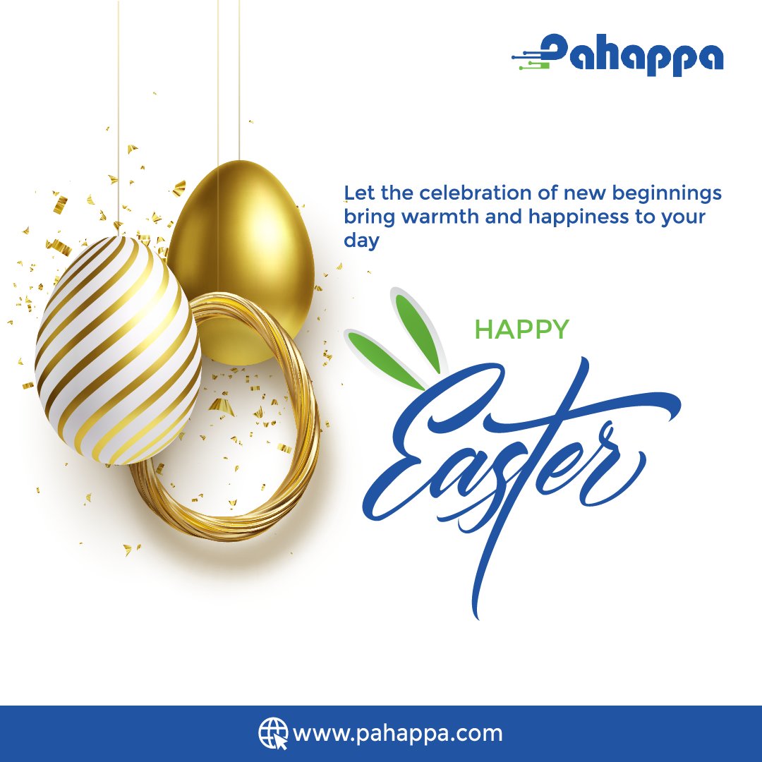 Easter Sunday: a day of joy, gratitude, and the promise of new possibilities. Let’s Celebrate the day of resurrection with love and laughter. Happy Easter! #EasterBlessings #EasterSunday #pahappa