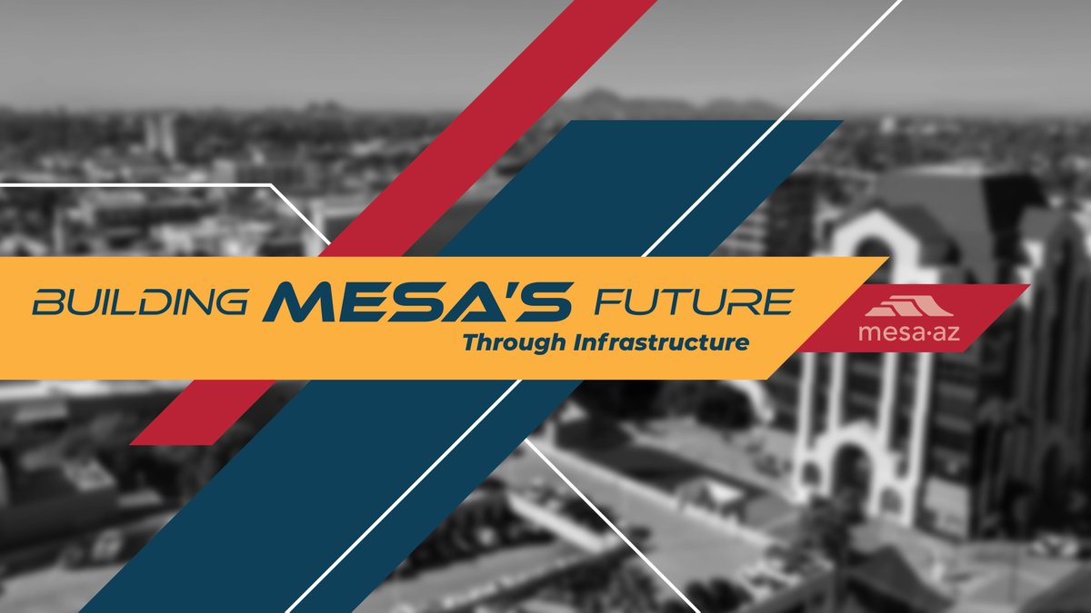 What infrastructure investments do you want in Mesa's future? Here's your chance to learn about proposed City projects and share your thoughts on what matters most to you and your community. Learn more about these projects and complete our online survey at mesalistens.com/hub-page/build…