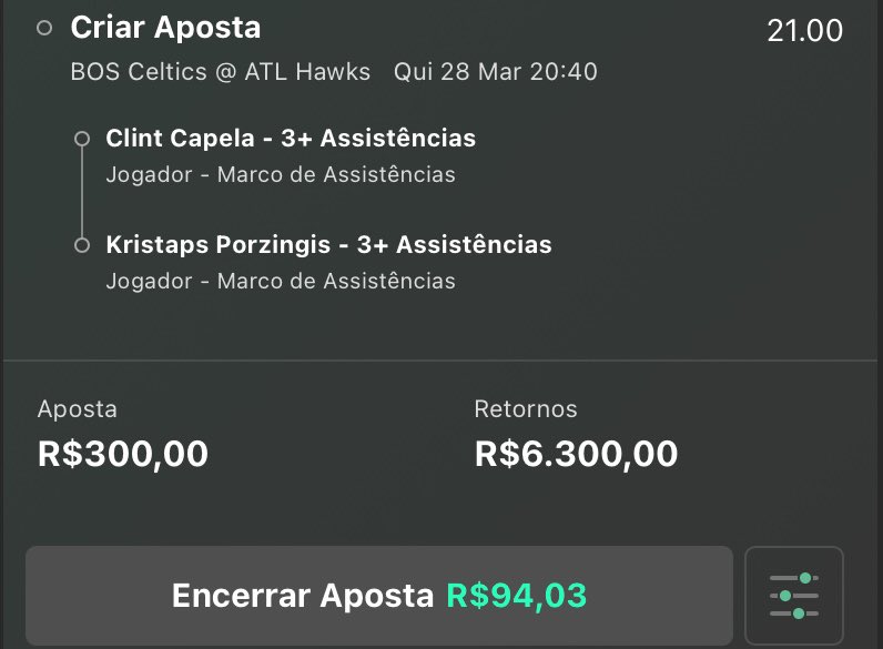 Odd 21 com minha dupla @paivahelio20 
Será que vem 3x seguidas 
0.25un