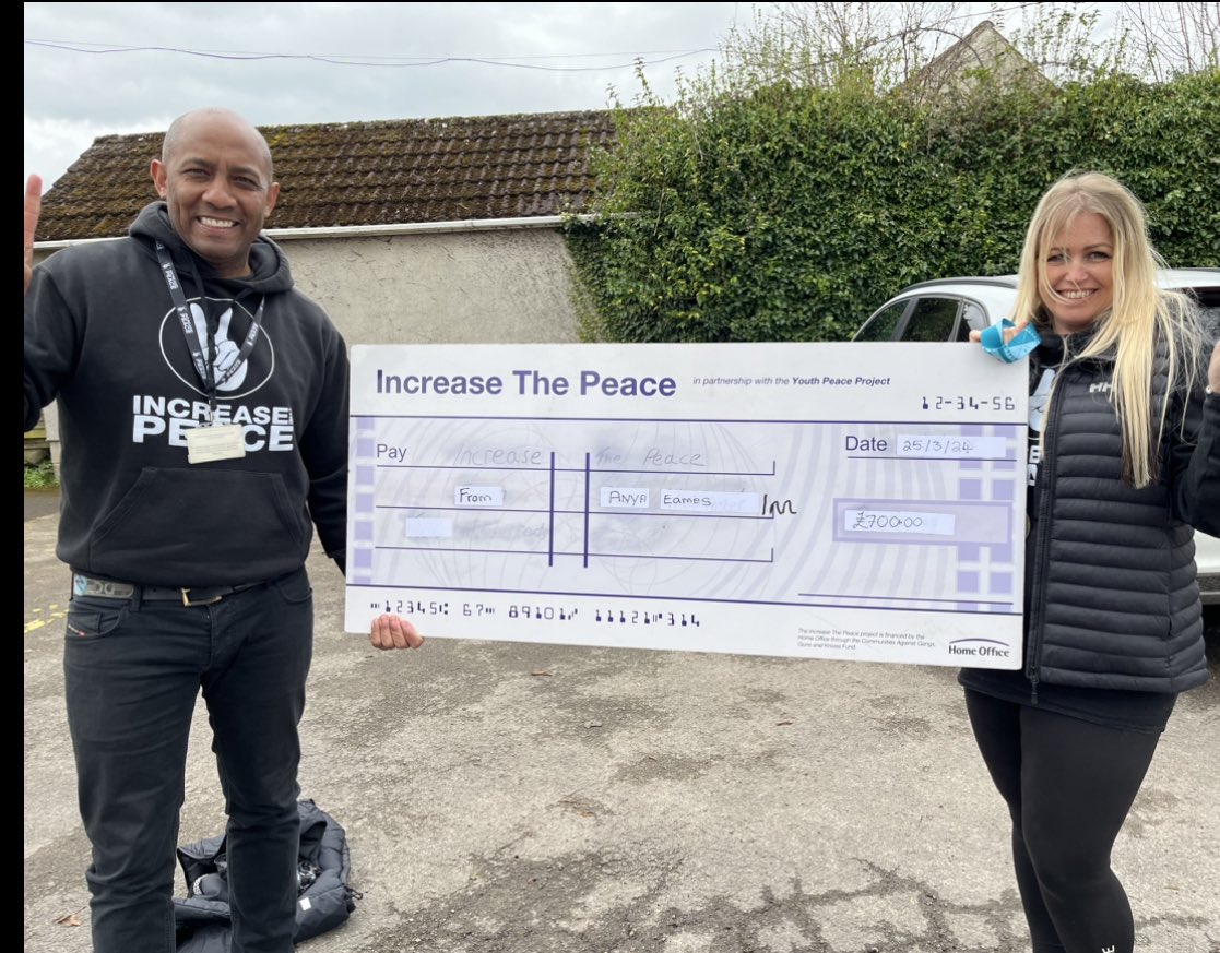 We’d like to say a massive thank you to Anya for completing her 2024 Rat Race Artic Circle challenge 👏🏼👏🏼 you did amazing &amp; what an achievement!
Anya was raising money for Increase the Peace and for the new youth provision in Frampton