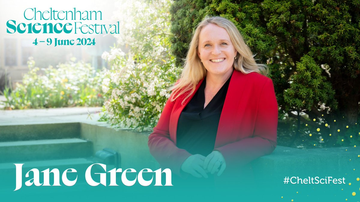 At this year's #CheltSciFest 4-9 June @ProfJaneGreen will be speaking. Tickets on sale from Weds 24 April. cheltenhamfestivals.com/science @UniofOxford @NuffieldCollege @NuffieldLibrary @Politics_Oxford @oxsocsci