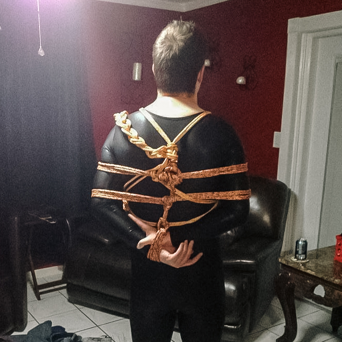 Throwback to when a Femdom friend tied me up and introduced me to her Hitachi wand. https://t.co/IWP<a href="/tag/fetish"class="tags"><span>#fetish</span></a><a href="/tag/lycra"class="tags"><span>#lycra</span></a>