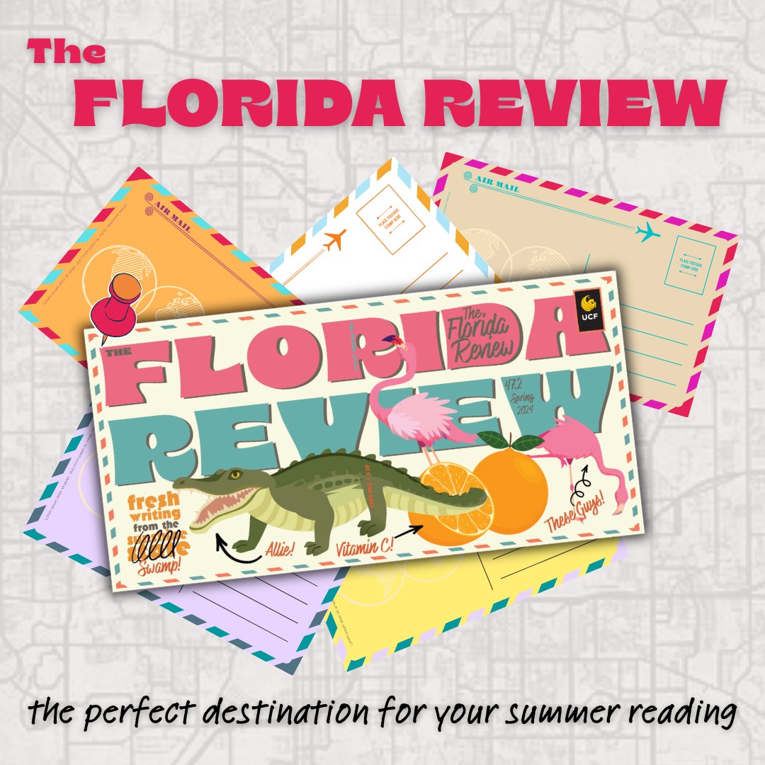 It’s heating up down here in Florida and it’s got us thinking about our summer plans! Grab your copy of TFR Vol. 47.2 for the perfect summertime literary destination. Link in our bio! #theflreview #AuthorsOfTwitter