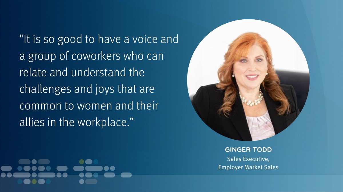 In honor of #WomensHistoryMonth, we are sharing a series of employee spotlights from Women + Allies (W+A) Employee Resource Group (ERG) members at Prime/MRx. Ginger Todd, sales executives of employer market sales, is this week's spotlight.