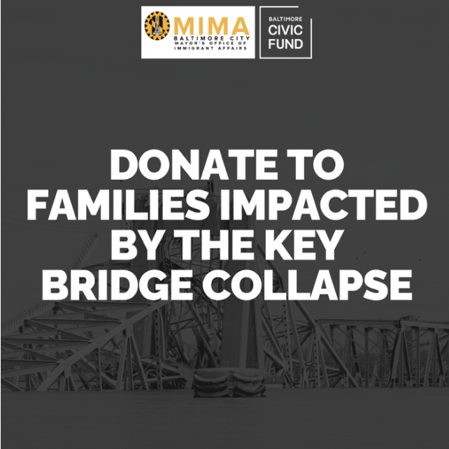 Our hearts are with the victims of the Francis Scott Key Bridge collapse. To support the families affected, consider donating to the Key Bridge Emergency Response Fund. Every bit helps in their time of need. We're Maryland Tough and Baltimore Strong. 🔗 ow.ly/bwXG50R4xOk