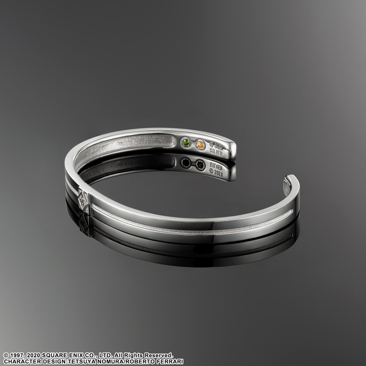 Browse and treat yourself to the latest Final Fantasy VII jewelry from the Square Enix Store! Silver Ring - Shinra Materia Type A: sqex.to/oBcoa Silver Ring - Shinra Materia Type B: sqex.to/993T3 Silver Bangle - Shinra Materia: sqex.to/a87AO