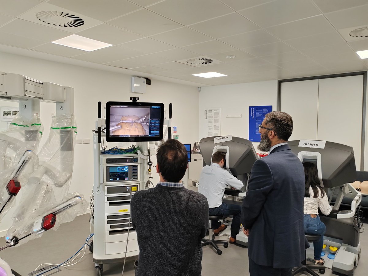 We were delighted to host and run the 3rd <a href="/ALSGBandI/">ALSGBandI</a> Intermediate Skills in Robotic Surgery course at the <a href="/IntuitiveSurg/">Intuitive</a> Oxford Lab.

Many thanks to all the faculty and it was great to see the progress the delegates made over the last two days. 

#Robotics #Training #Simulation