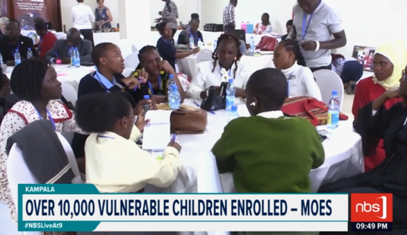 .@Educ_SportsUg has revealed an increase in school enrolment for girls and women living with disabilities through advocacy for inclusive education due to an increase in trained teachers, assistive devices, and accessible classroom blocks, among others. @ericwakabi #NBSLiveAt9