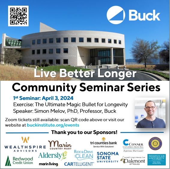 It's not too late to register for next week's Seminar at the Buck! Zoom tickets still available: buckinstitute.org/events/live-be…