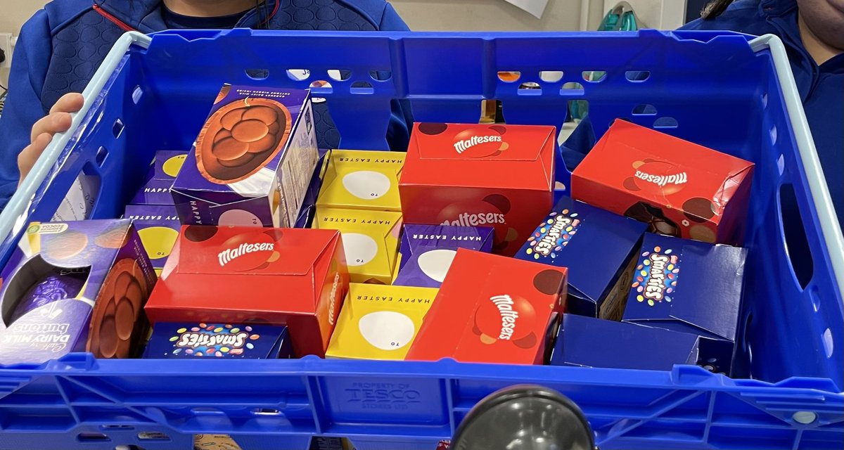 We have been delivering these chocolate eggs to our service users at AOP this week. We would like to say a massive thank you to Tesco Stockport <a href="/3378Community/">Tesco Community3378</a> for the generous donations. They loved them ❤️<a href="/PennineCareNHS/">Pennine Care NHS FT</a>  <a href="/AntHassallNHS/">Anthonyhassallnhs</a> <a href="/Michelledavisq/">Michelle Davis</a> <a href="/ENazurally/">Nurse Naz 🤗</a> <a href="/heatherjean71/">heather mcclenaghan</a>