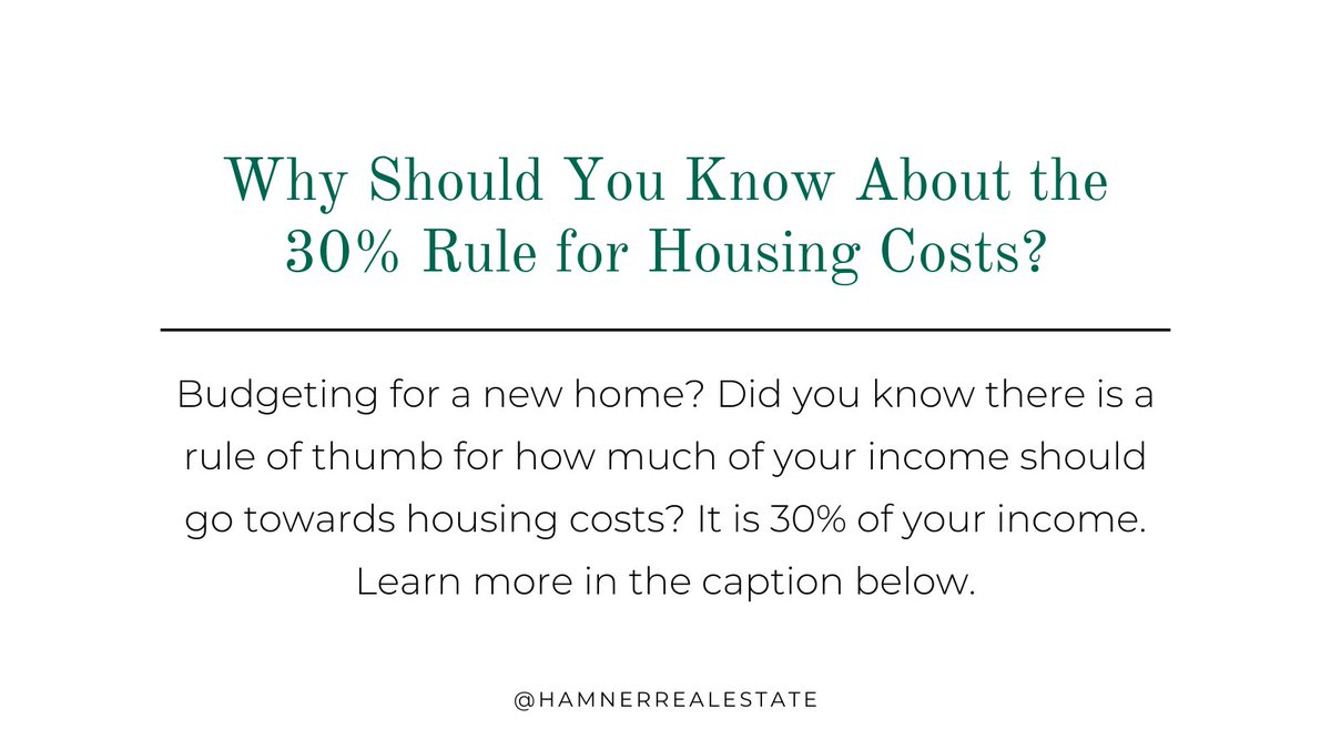 HamnerRE's tweet image. Imagine: Earning $60,000 yearly? Aim for $1,500 monthly housing costs (30%). Smart budgeting ensures stability, leaving space for savings and essentials. Stress-free homeownership awaits! 

#realtorinsights #realestatefacts #realtorknowledge #savyrealtor #realtoradvice