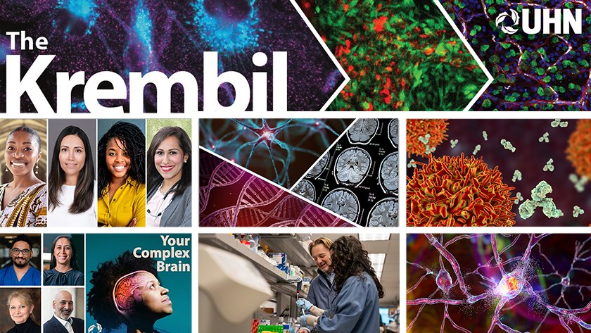Read the latest issue of our new &amp; improved newsletter, "The Krembil," to learn about our recent research advancements, a web event celebrating women in science &amp; Season 3 of our acclaimed podcast #YourComplexBrain! -> bit.ly/3IVH94X