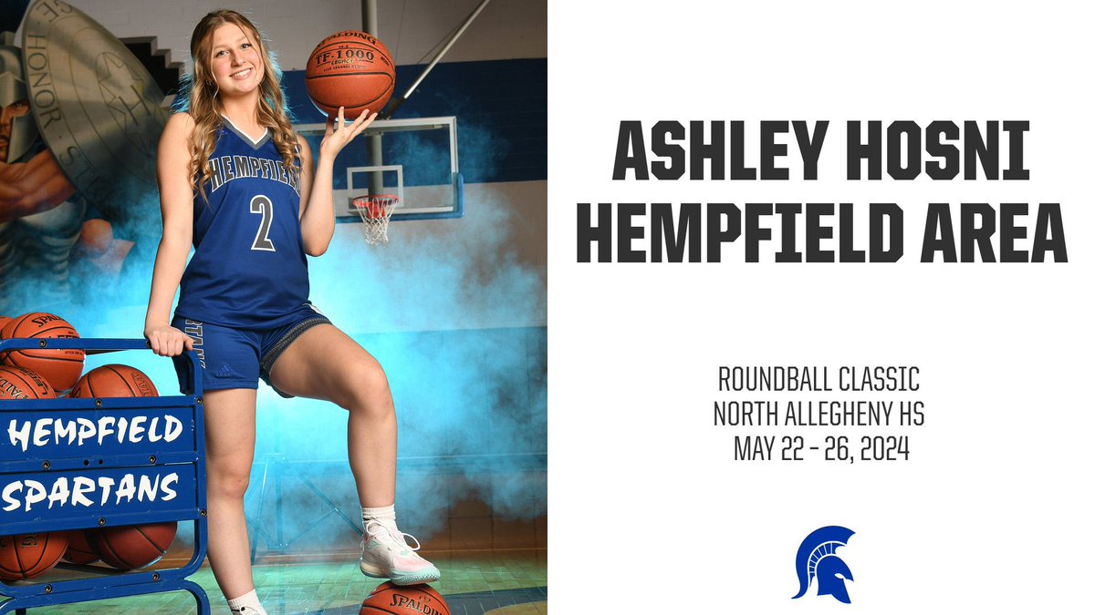 Congratulations to Hempfield Area senior basketball players Sarah Podkul and Ashley Hosni for being selected to play in the Roundball Classic scheduled for May 22-26, 2024 at North Allegheny High School!