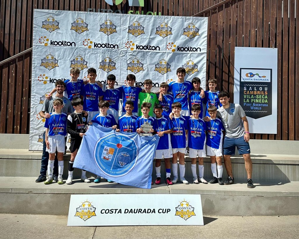 👏 Segundo puesto para el Infantil Txiki en la Costa Daurada 

#GoraSANSE