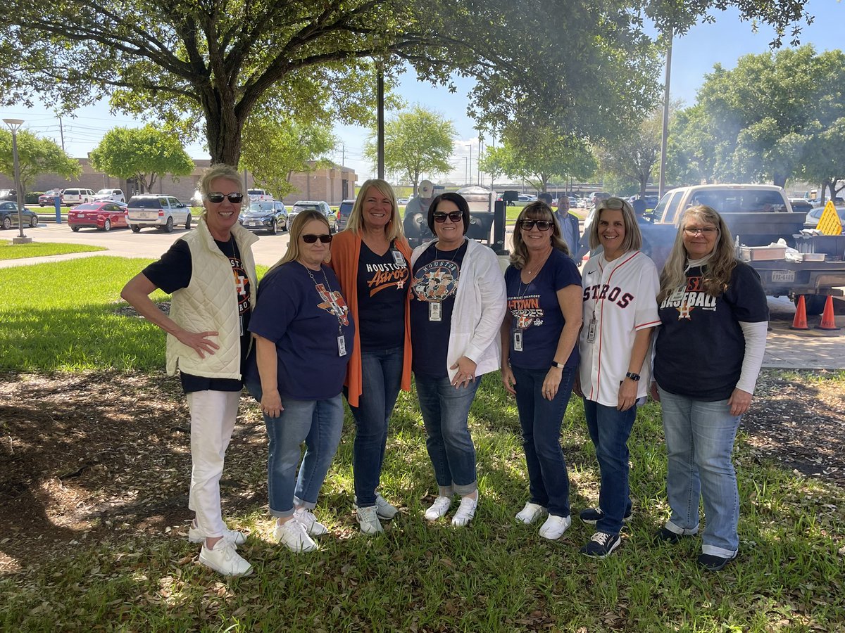 Beautiful day for a cookout for opening day for the Astros! @katyisd