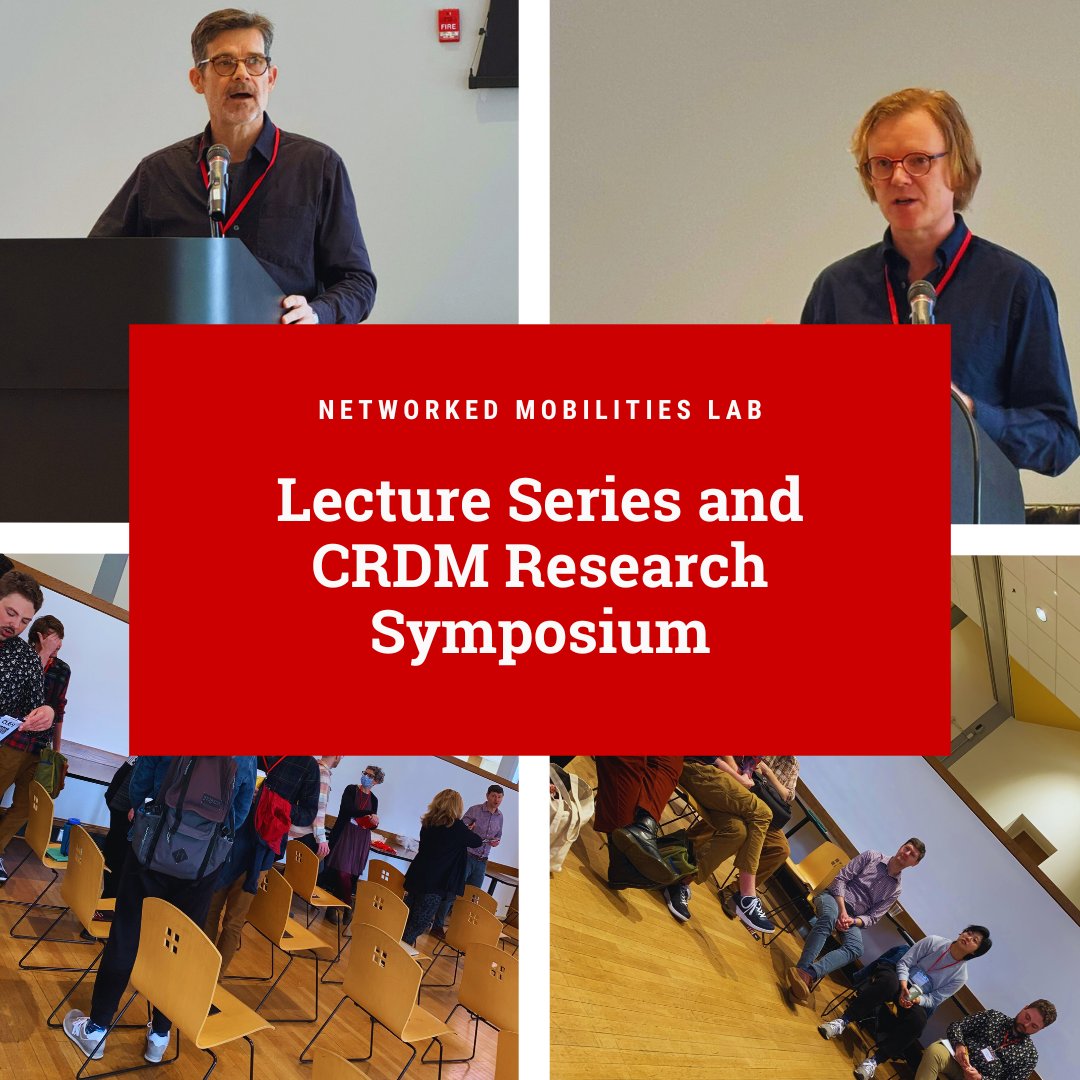The Networked Mobilities Lab Lecture Series (Spring 2024) was a resounding success! For those who missed the lecture and round-table discussion, we are happy to announce that it was recorded and uploaded to YouTube for convenient access. youtube.com/watch?v=oXZ5Yj…