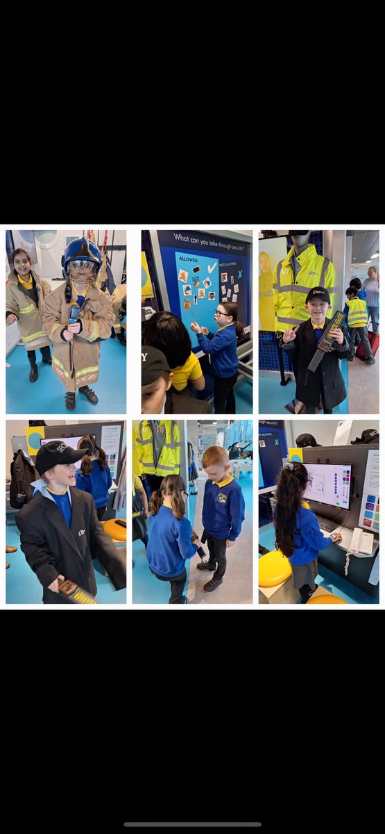 More fabulous pictures from our day at Manchester Airport. We met some check in staff, two pilots, a staff member from the Radisson Blue and a member of the French Women’s Rugby Team 3B @manairport @FranceRugby