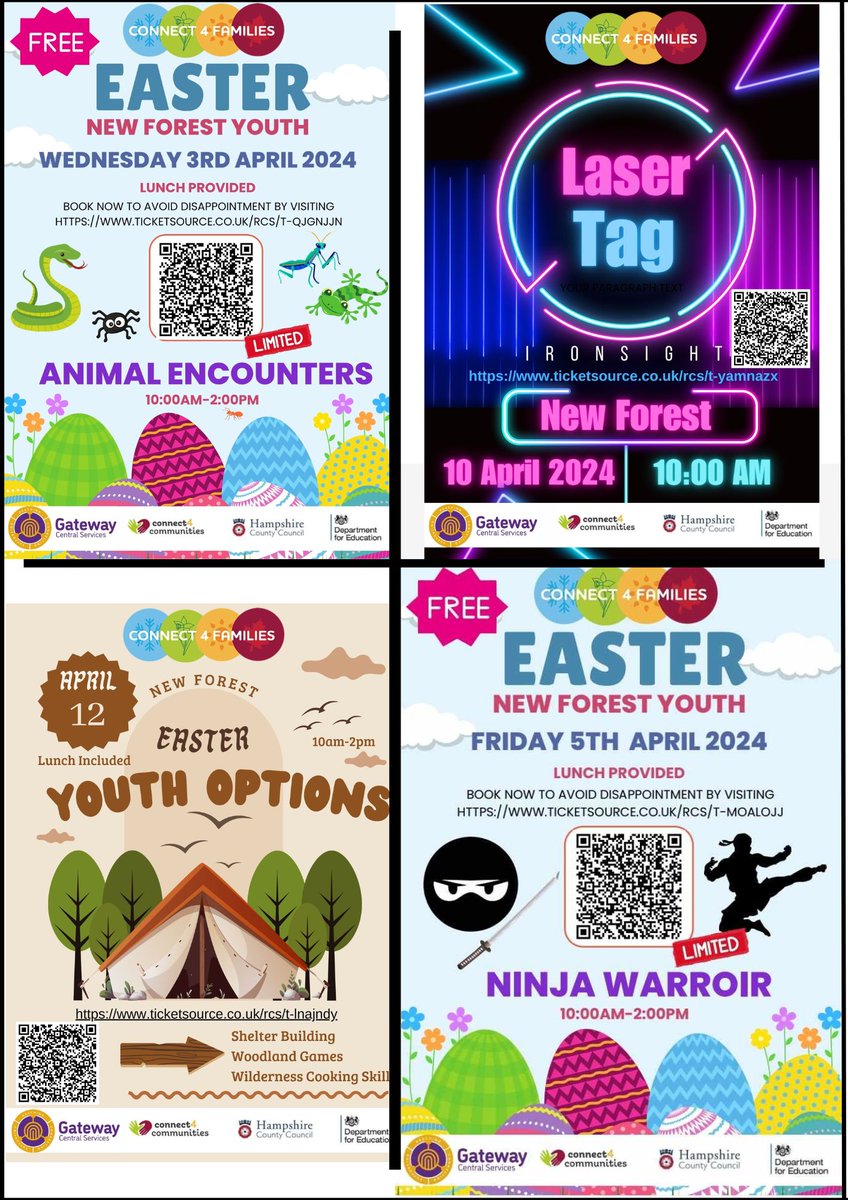 The teenage days still have spaces!
We've also got Bowling added!
Please sign up for the teenage sessions via the link: TICKETSOURCE.CO.UK/RCS
Our holiday clubs are as usual open access and Wendy's Café is supplying our food for our clubs and the NFA on site clubs.