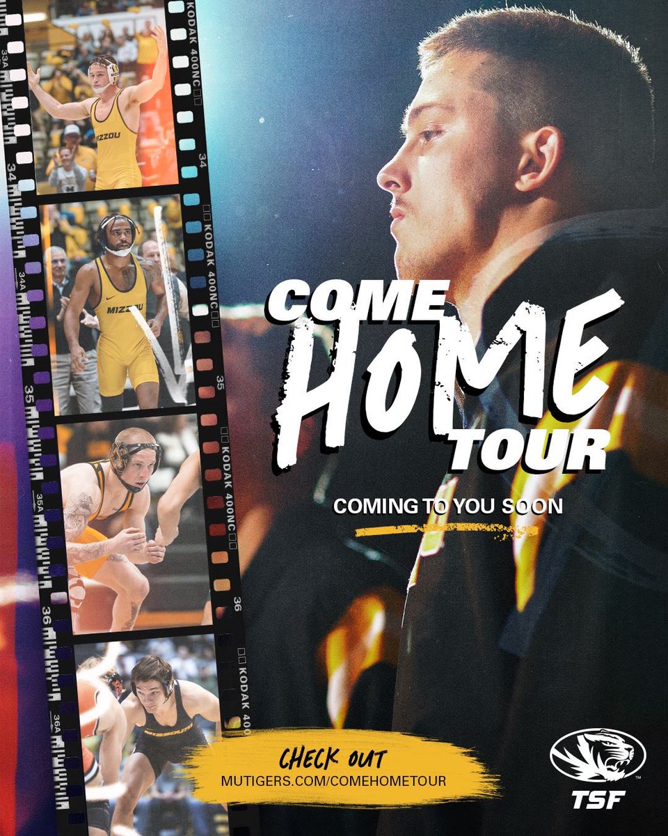 Don’t miss your chance to hang out with other Tiger fans and meet Mizzou coaches and athletes at a come home tour near you! Register at mutigers.com/comehometour #ROARLOUDER2024