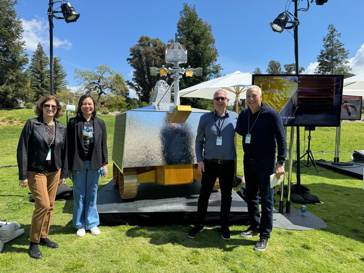 I got to check out the VIPER lunar rover mockup at the 2024 MARS Conference this week, VIPER is planned to be delivered to the surface of the moon in November to prospect for lunar resources in the lunar south pole region, critical research for sending humans there in the future!