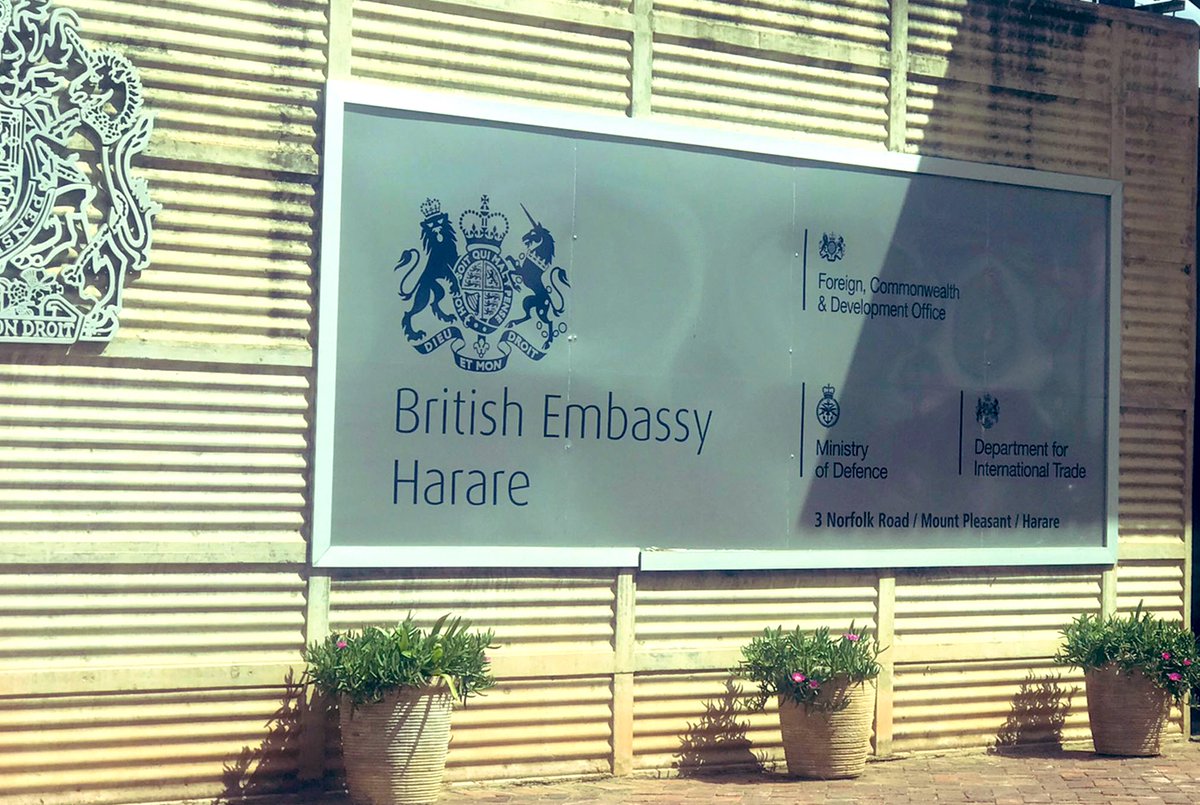 The British Embassy in Harare will be closed over Easter. Consular assistance is available 24/7 on +263 242 338 809 or +263 (242) 85855200 If you need emergency help, or calling from the UK on behalf of someone in Zimbabwe, call on +441908516666