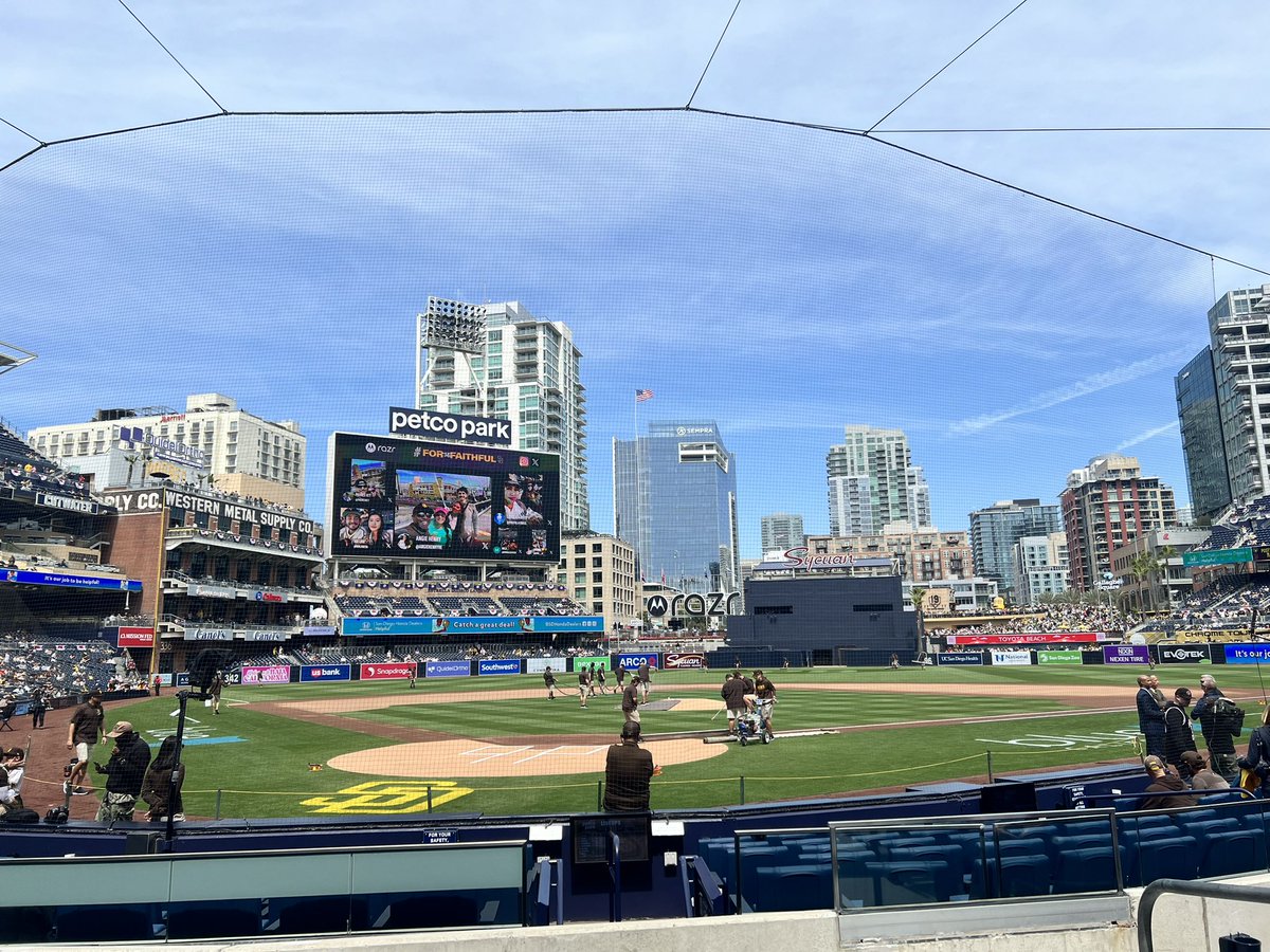 #OpeningDay #LetsGoPadres