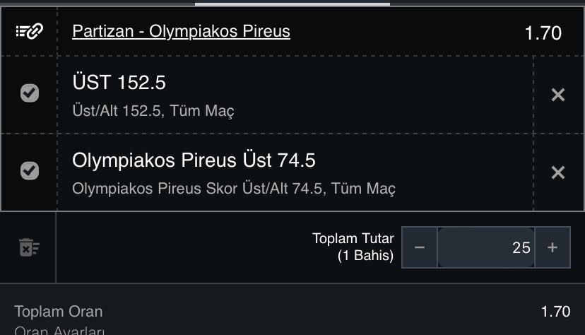 Euroleague 🏀💰

Yüksek güven ! 

Everymatrix sağlayıcısı 

Dumanbet t2m.io/dmnbaskettrol
Asyabahis t2m.io/abhsbaskettrol
Maltcasino t2m.io/mcbaskettrol

Hem betco hem everymatrix sağlayıcısı iki site tek bir bakiye ile dilediğinde oyna !