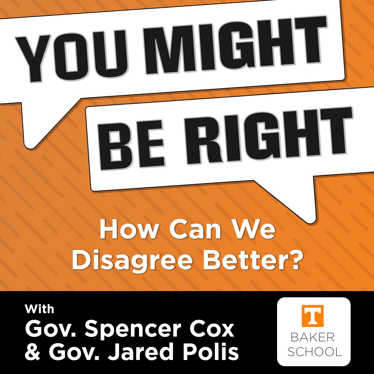 On the last episode of #YouMightBeRight's 4th season, Gov. @BillHaslam and Gov. @PhilBredesen were joined by #Utah Gov. Spencer J. Cox (@GovCox), a Republican, and #Colorado Gov. @jaredpolis, a Democrat. As the chair and vice chair of the @NatlGovsAssoc, Govs. Cox and Polis have
