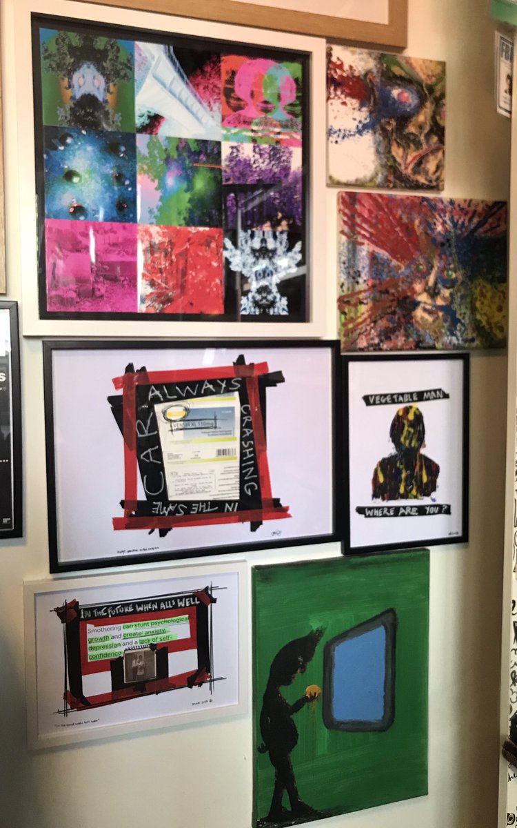 As an artist I know my work will never be seen by anyone, so I am making wall space In my home office for some of it. Art really helps with the bipolar & frustration of dead-ends when campaigning. Would be Artists, do you thing, don’t let anyone judge you or your work x