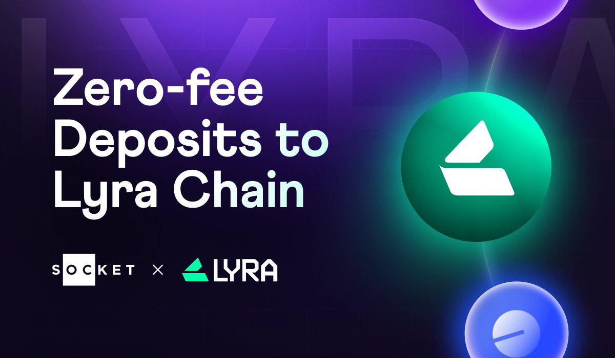 Lyra Chain now extends connectivity to @base! Bridge your assets into @lyrafinance at zero fees - powered by @SocketDotTech ⚡️