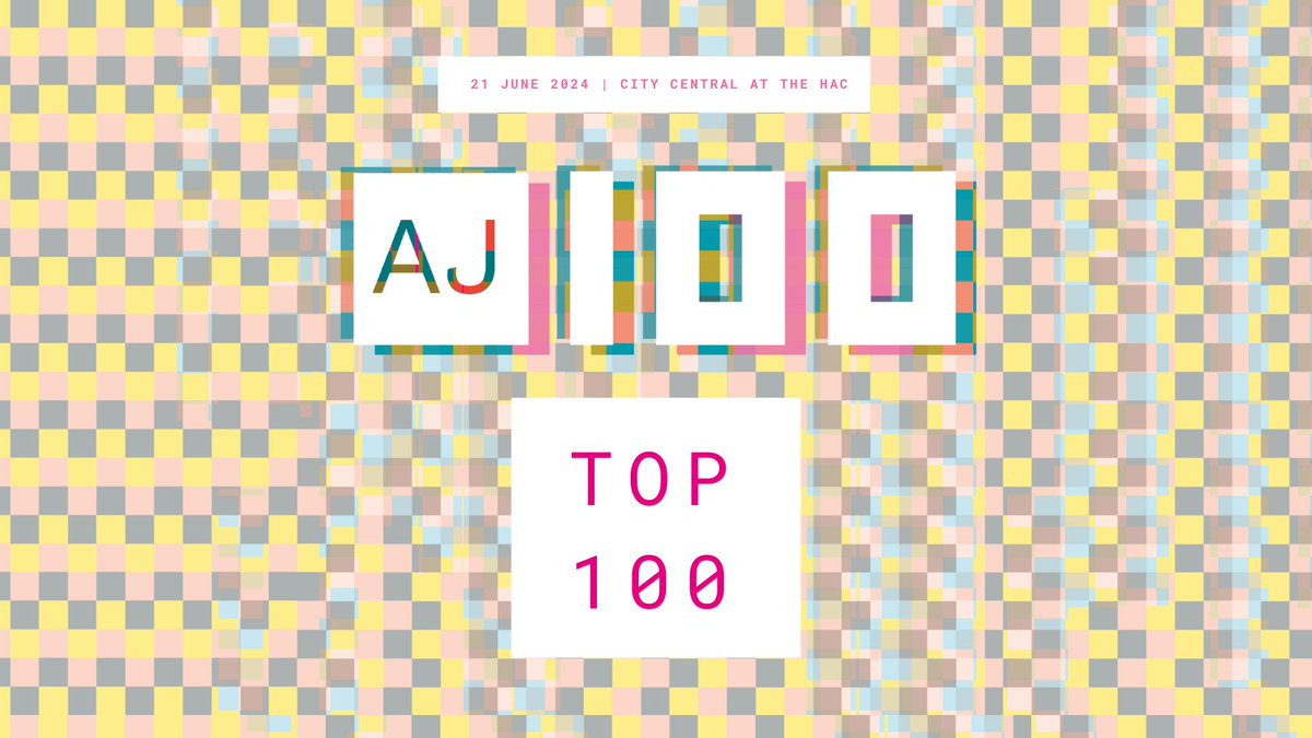 We're delighted to be named on the @ArchitectsJrnal #AJ100 again this year! The AJ100 survey is the definitive record of the UK largest architectural practices, & this accolade reflects our team's dedication and commitment. We look forward to attending the gala lunch in June.