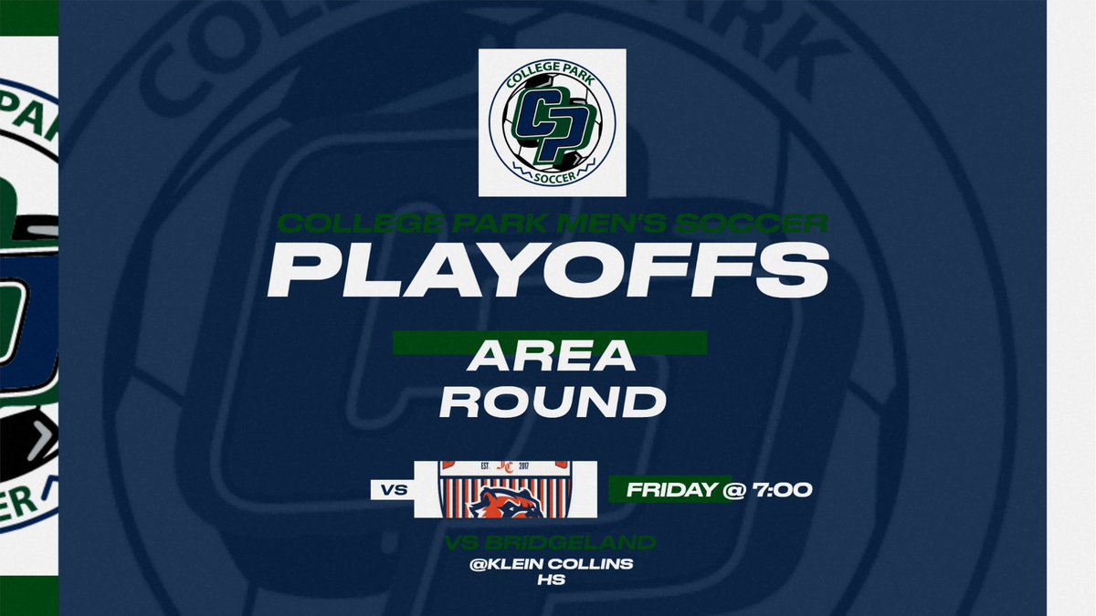 PLAYOFFS - ROUND 2!

The Cavaliers face Bridgeland in the Area Round:
Friday, March 29 @ 7:00
Klein Collins HS

Come out and support the boys as they look to advance to Round 3!

#SIDEBEFORESELF