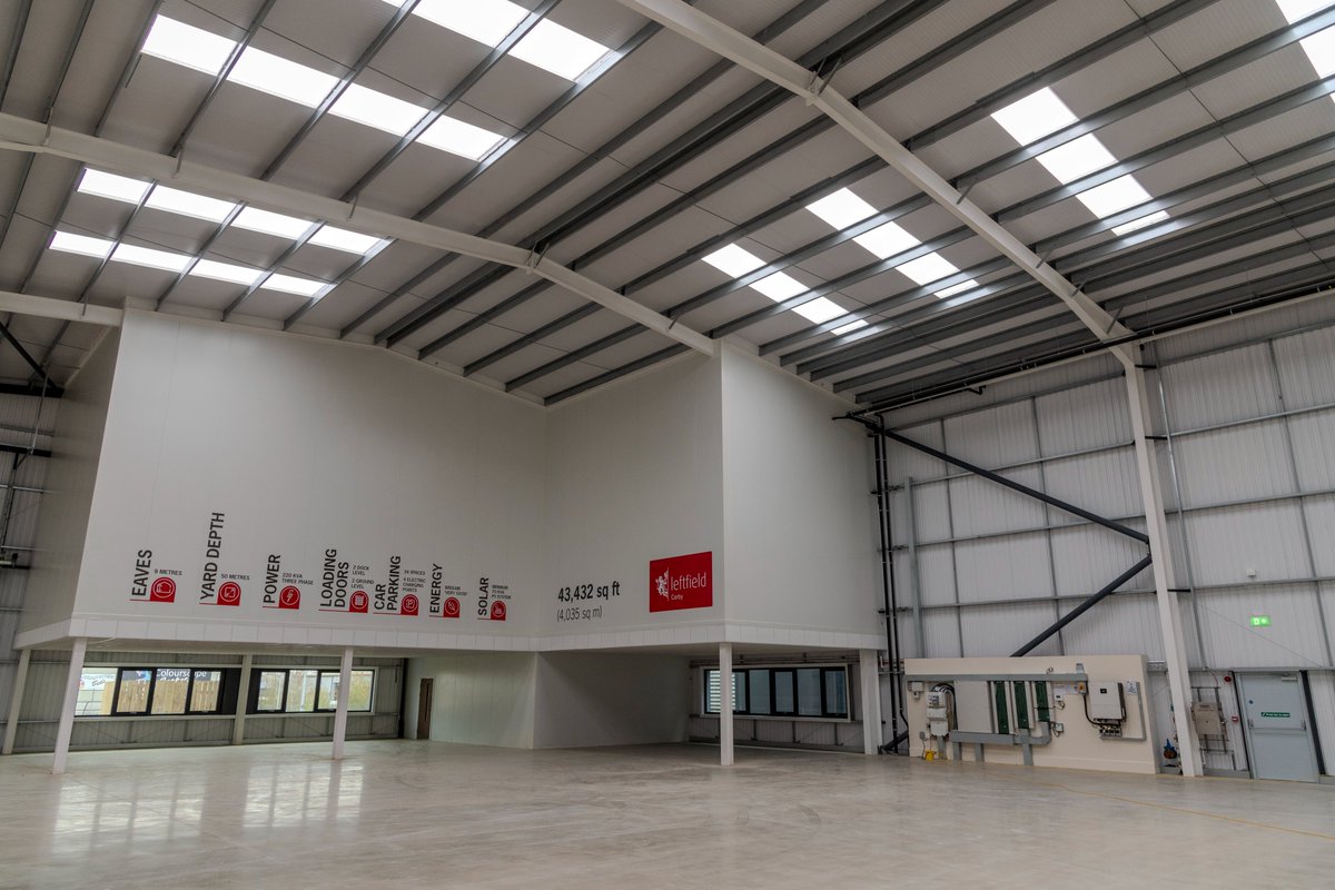 sgpllp's tweet photo. We are pleased to announce the completion of a new, 4022.7 sqm speculative #industrial unit near #Corby for Brackley Property Developments Ltd. 

To read more visit 👇
https://t.co/E0WNF2SB8U

#IndustrialArchitects #Warehouse #SpeculativeUnit #PracticalCompletion #BREEAMVeryGood https://t.co/hcRhR8lEet
