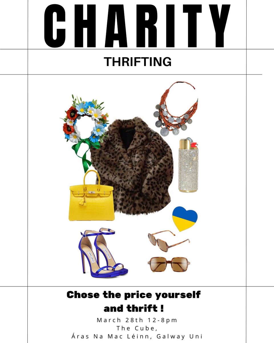 on RIGHT NOW in The Cube... get thrifting !!!