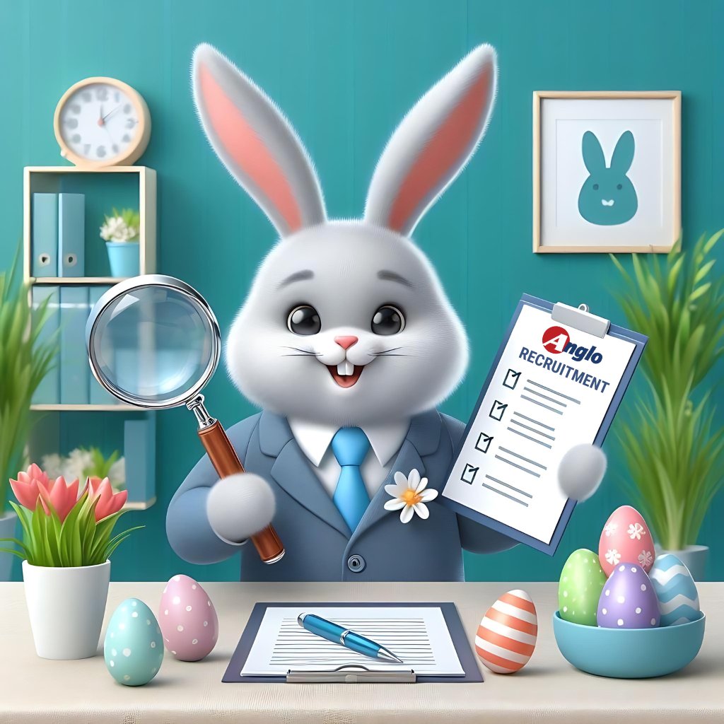 🐰 Hop into a job hunt adventure this Easter holiday!

Upload your CV and let us do the rest - It's time to find your golden egg of an opportunity! 🥚

🌐anglo.com

#easter #easterrecruitment #happyeaster #bankholiday #recruitment