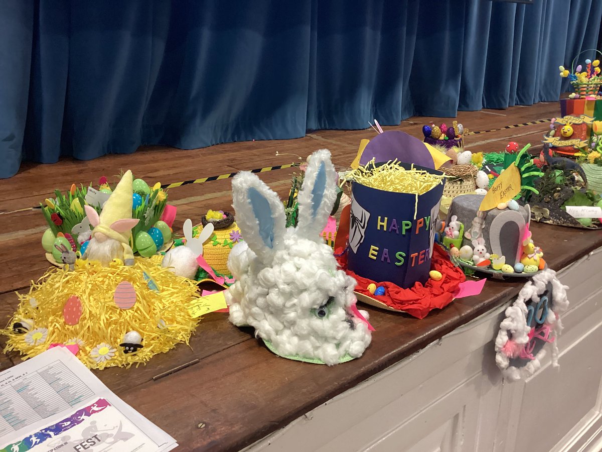 WOW! WOW! WOW! look at all these EGGcellent Easter bonnets our children have made. Well done to each and every child (and adults) who entered they are fantastic! #EasterBonnet #Parade #Easter