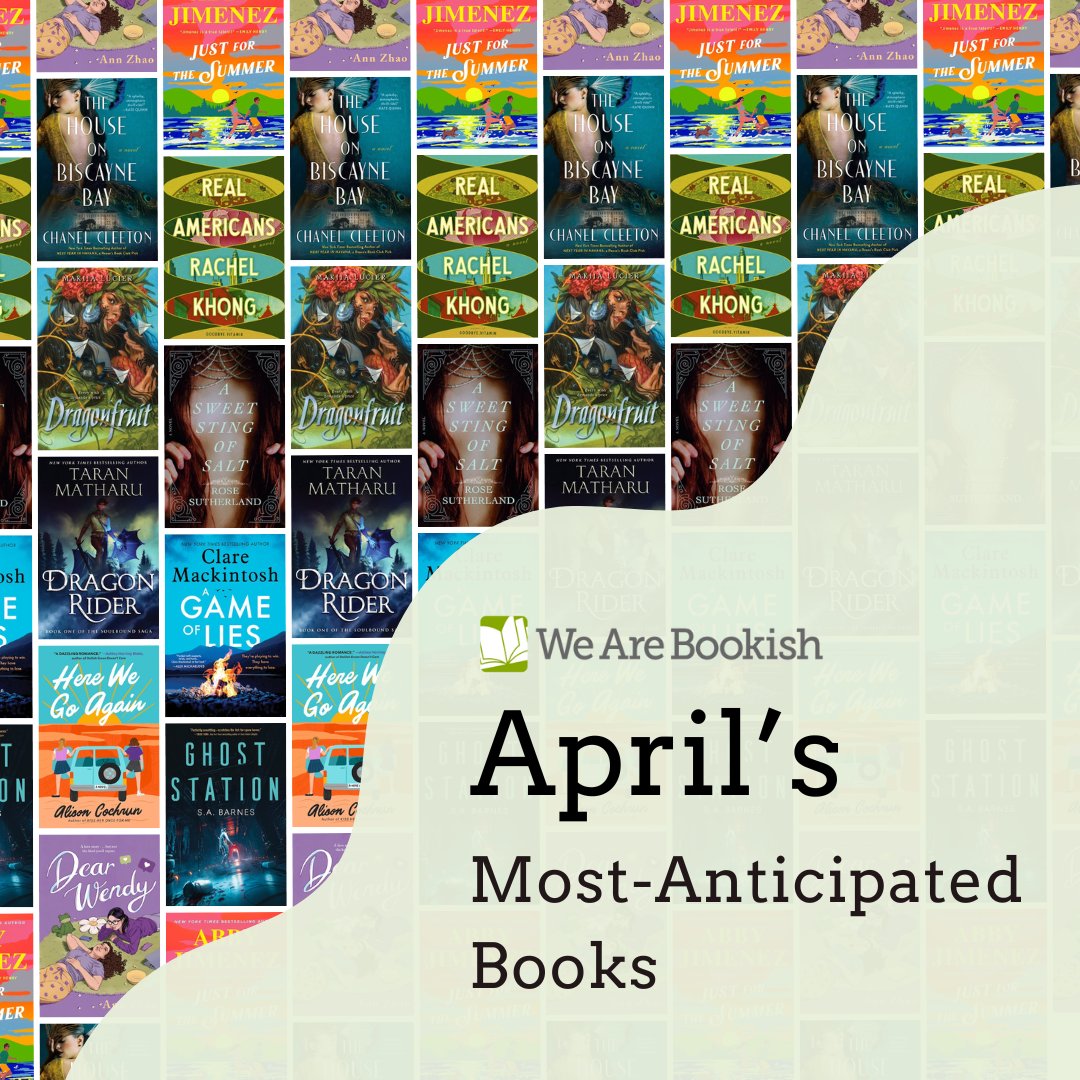 Look no further for your next read!

#WeAreBookish rounded up ten of the buzziest books coming out in April—no matter what genre you’re interested in 📚 bit.ly/3Pwa7vV