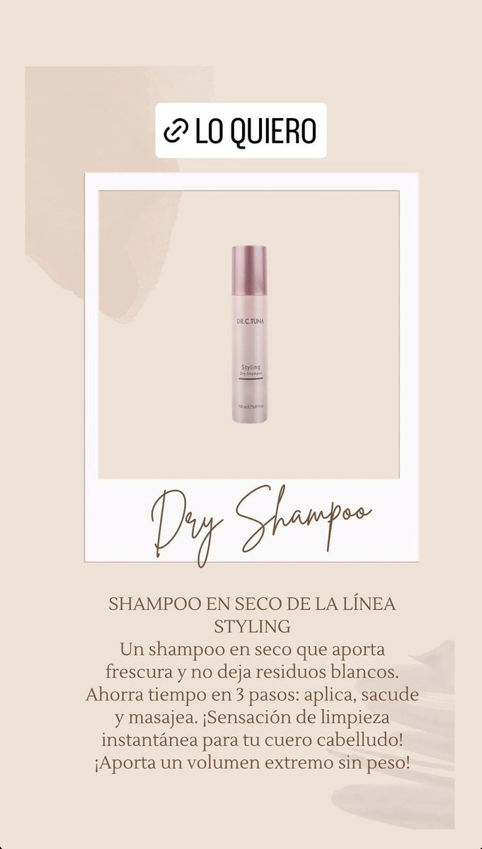 _laviestbelle's tweet photo. PRUEBA NUESTRO CHAMPU EN SECO 🫧✨️
https://t.co/hgAeOxXIy6 https://t.co/sbrlBi5qrw