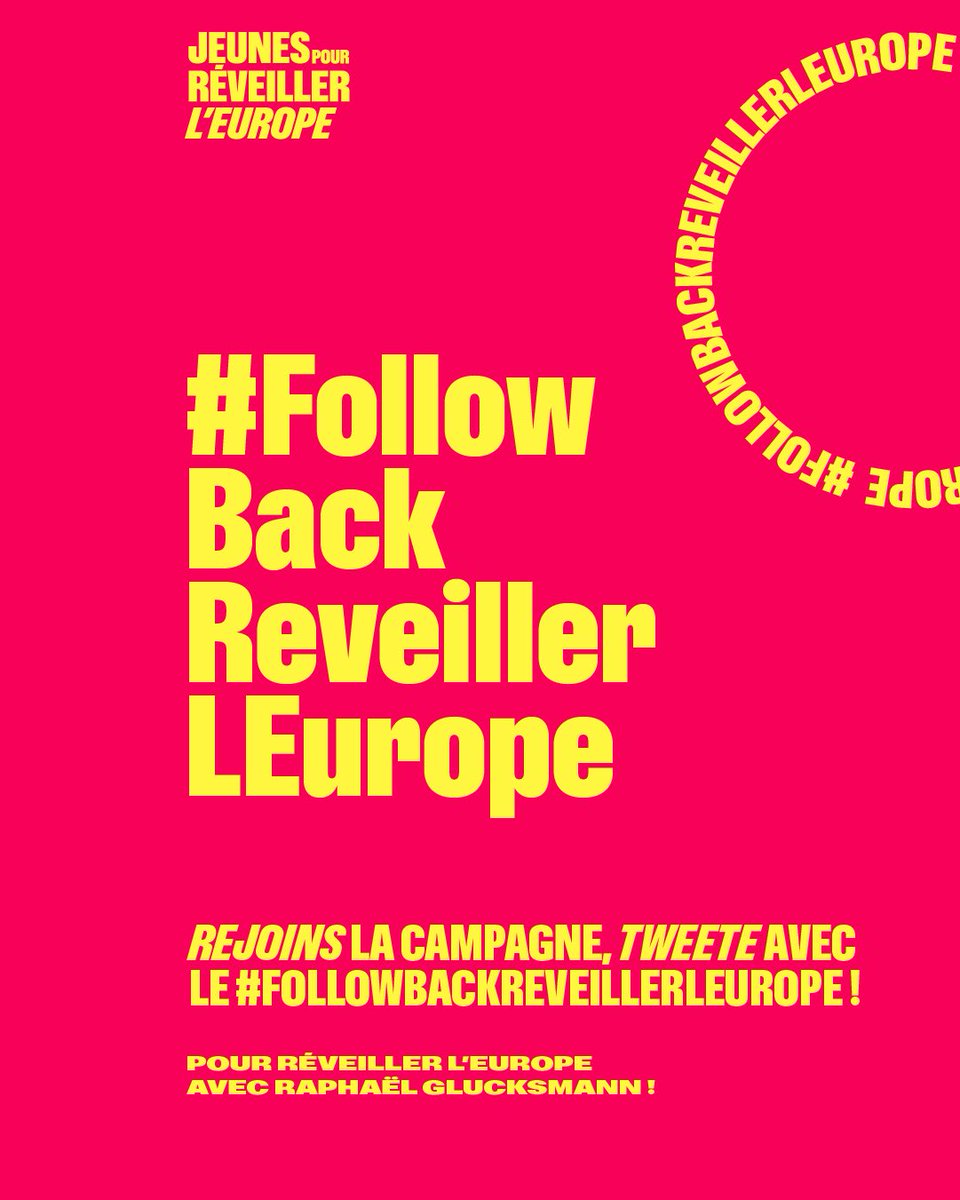 mathildemsoo's tweet photo. Et si demain, au réveil, notre Europe était devenue une puissance sociale, écologique et féministe ? Spoiler : c’est possible et il reste moins de 80 jours pour y arriver. 

🇪🇺 Le 9 juin, on vote #Gluscksmann  (@rglucks1) pour réveiller l’Europe. #FollowBackReveillerLEurope https://t.co/aicSiPMxee
