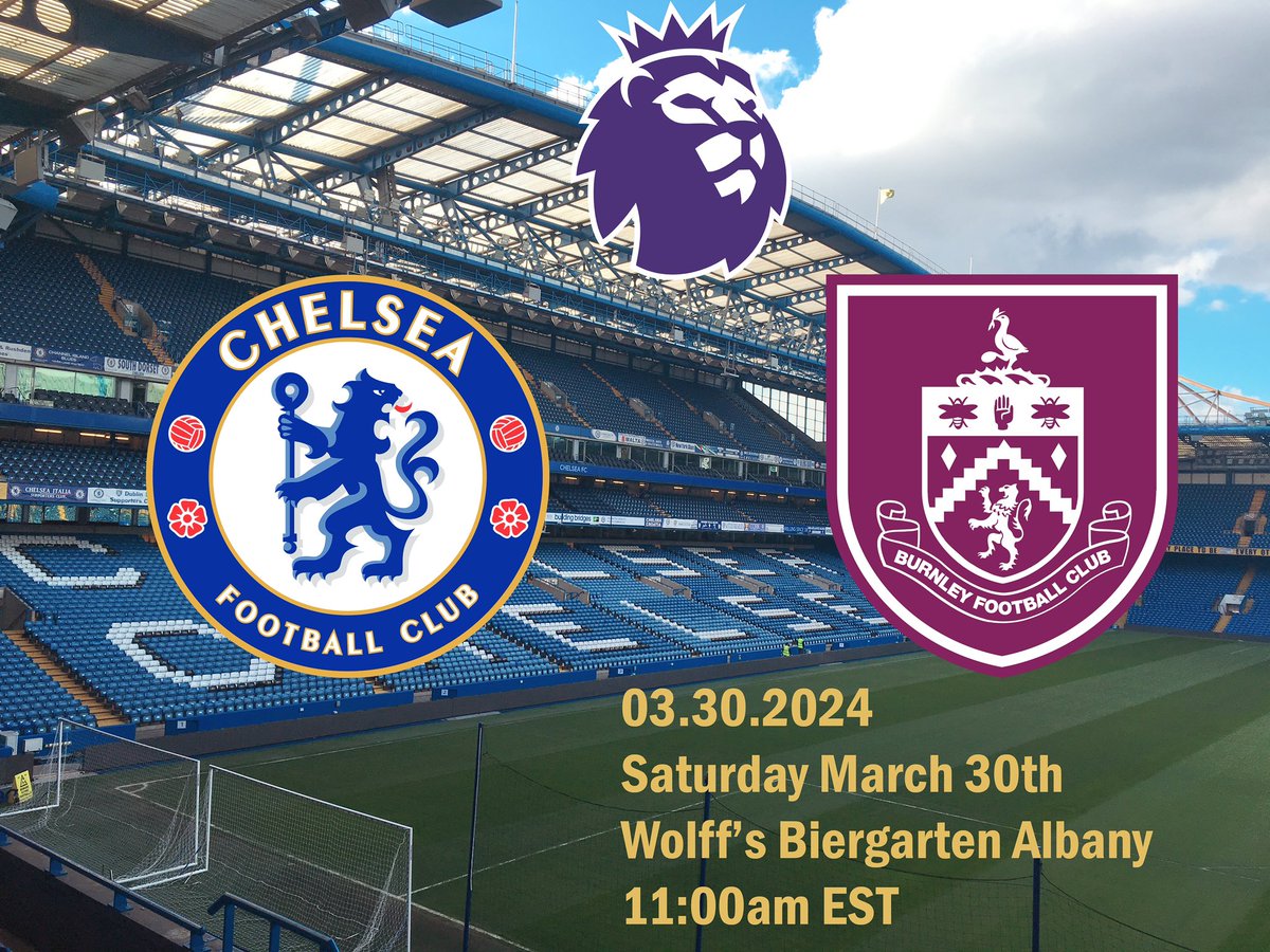 we’re finally back from break with some league action - this weekend our blues host burnley at home. massive points for grab, time to take care of business @WolffsBiergartn 

#chelseafc #cfc #ktbffh #coyb #blues #upthechels #chelseausa #autismacceptanceweek #autismretrochels