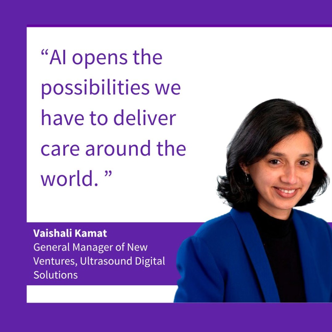 What does a new era of democratized healthcare look like for patients? Vaishali Kamat, General Manager of New Ventures, Ultrasound Digital Solutions at @GEHealthCare discusses how new technological advancements are helping decentralize access to advanced imaging and diagnostic…