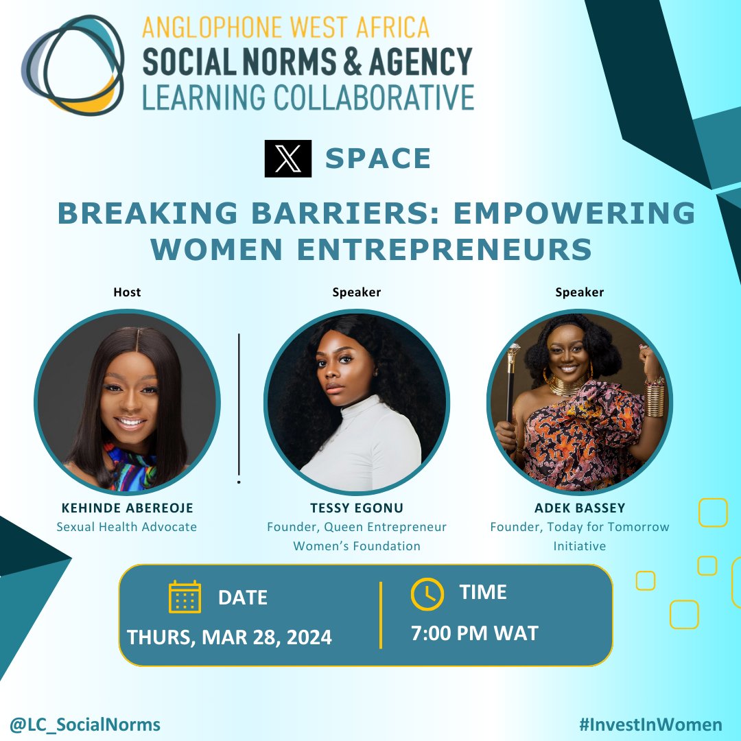 More than 23 million female entrepreneurs are driving Nigeria's economic landscape. Despite their invaluable contributions to growth and job creation, these women encounter significant social and normative challenges on their path to expansion and market dominance. Join…