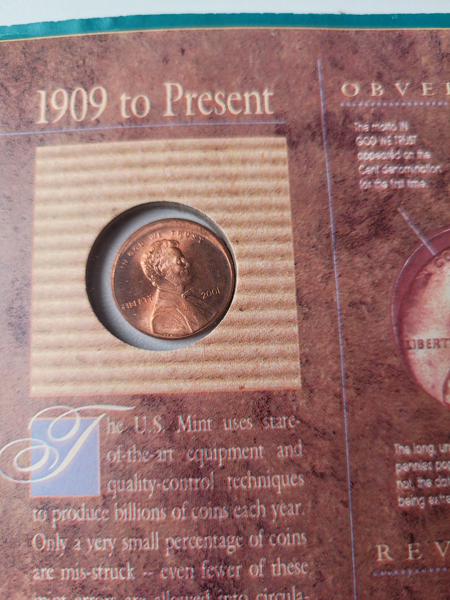 couchcollect's tweet image. Have you ever found an off center error coin?

#minterror #errorcoin #coin #coins #penny #money #coincollecting #numismatics
