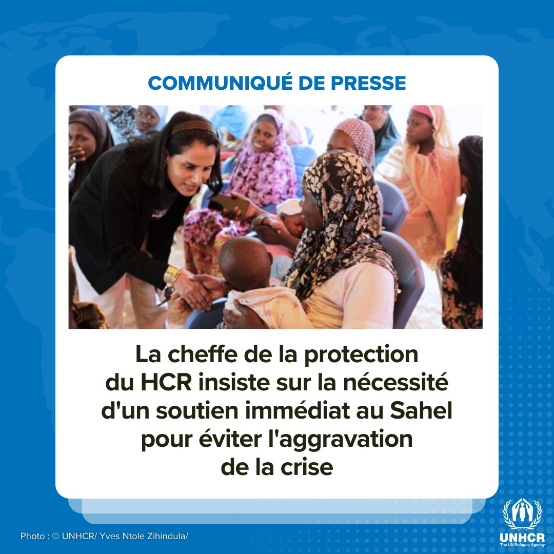 Le #Mali permet à plus de 1,1 million de réfugiés de bénéficier de services essentiels, mais le HCR avertit que la crise du #Sahel nécessite de toute urgence un soutien global afin de poursuivre les efforts engagés. Pour en savoir plus 👇 bit.ly/3VDz9gC