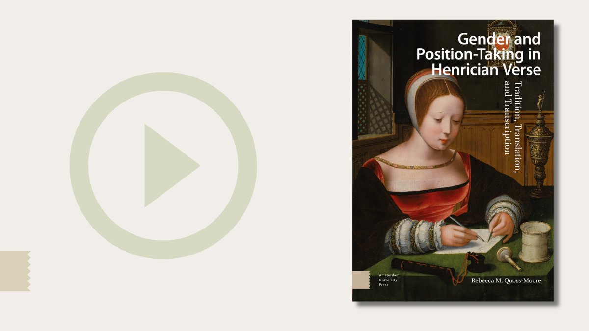 Enjoy some fascinating Easter weekend listening from AUP authors 🎧 Listen to @rmquossmoore discuss their book 'Gender and Position-Taking in Henrician Verse' on @TudorsDynasty podcast! podcasts.apple.com/us/podcast/poe…