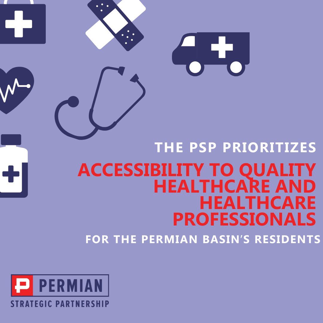 The Permian Strategic Partnership prioritizes access to quality healthcare professionals for our Permian Basin residents through expanding opportunities to train and retain doctors in the region. #HealthcareAccess