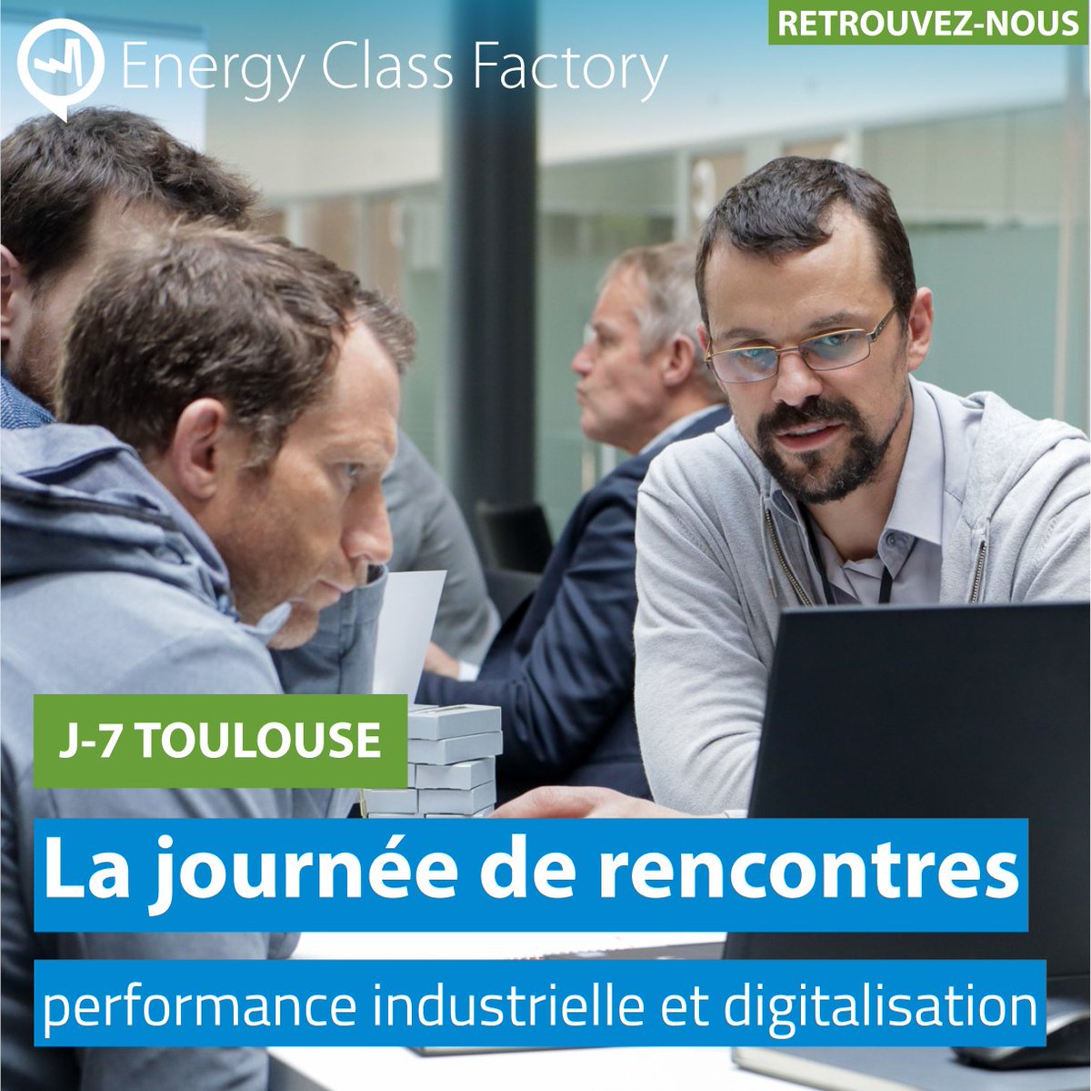 🚀 J-7 avant l'événement Energy Class Factory à Toulouse !

Êtes-vous prêt à améliorer votre performance énergétique ?

🌟 Inscrivez-vous dès maintenant et réservez votre place :
eu1.hubs.ly/H08lldL0

#EnergyClassFactory #InnovationÉnergétique #Toulouse #AvenirDurable