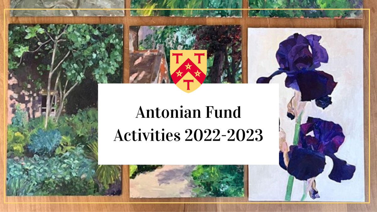 We are immensely grateful to all of our donors who have generously supported the Antonian Fund. We are delighted to share the 2022-23 Antonian Fund Report, which gives an overview of some of the activities funded during that period. ➡️ shorturl.at/bloMV