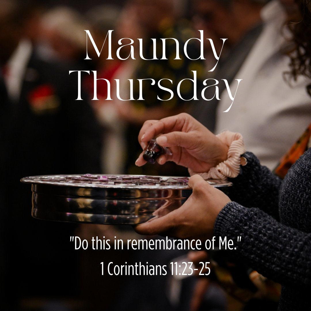 This is why we do communion. Read 1 Corinthians 11:23-25. #sacornerstone #maundythursday #communion #thelastsupper