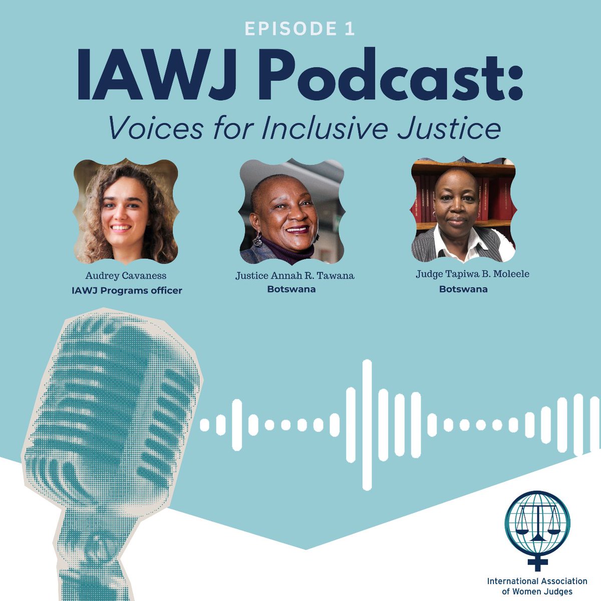 🎙️Join us as we kickstart our podcast journey with a spotlight on our incredible members from the Botswana Chapter. Meet the inspiring voices behind our DRL Promoting Inclusive Justice Program.🌟 Listen to it here: iawj.org/iawj-inclusive… #BotswanaChapter #InclusiveJustice